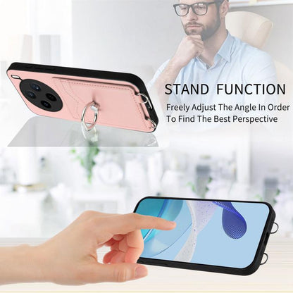 R20 Ring Card Holder Phone Case, For vivo X200s, For vivo Y29 4G / T4x / Y300t, For vivo V50 / V50e, For vivo X200 Ultra, For vivo V50 Lite 4G, For vivo Y39 5G / Y300i