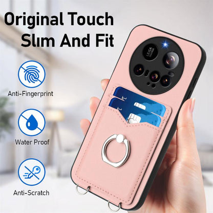 R20 Ring Card Holder Phone Case, For Xiaomi 15 Ultra, For Xiaomi Poco X7 Pro