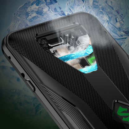 Shockproof TPU case with textured back and reinforced port openings, black