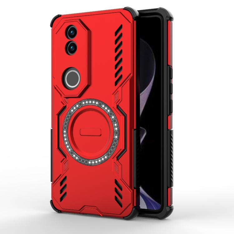 Butterfly Armor MagSafe Magnetic Ring Shockproof Phone Case, For vivo T5 Lite 5G Global, For vivo S2 5G Global, For vivo X300 FE 5G Russia/S50 Pro mini, For vivo T5 Pro 5G Global, For vivo V70 FE 5G Global, For vivo iQOO Z11X 5G India                  ...