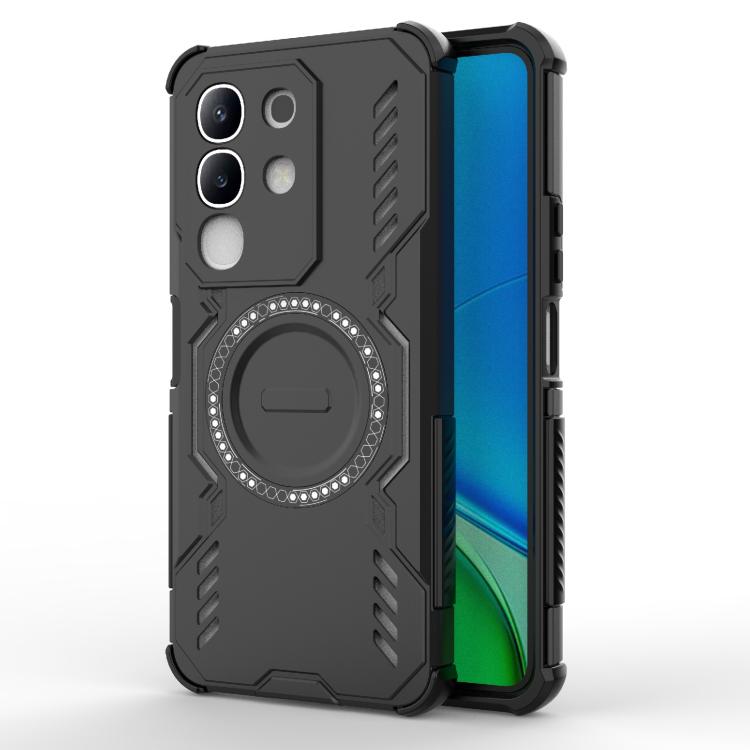 Butterfly Armor MagSafe Magnetic Ring Shockproof Phone Case, For vivo T5 Lite 5G Global, For vivo S2 5G Global, For vivo X300 FE 5G Russia/S50 Pro mini, For vivo T5 Pro 5G Global, For vivo V70 FE 5G Global, For vivo iQOO Z11X 5G India                  ...