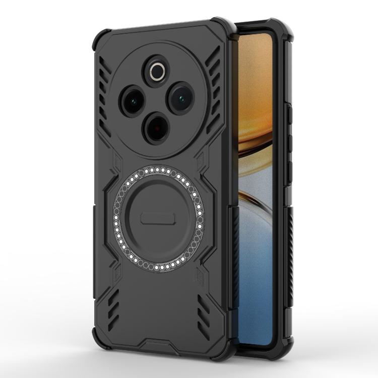 Butterfly Armor MagSafe Magnetic Ring Shockproof Phone Case, For vivo T5 Lite 5G Global, For vivo S2 5G Global, For vivo X300 FE 5G Russia/S50 Pro mini, For vivo T5 Pro 5G Global, For vivo V70 FE 5G Global, For vivo iQOO Z11X 5G India                  ...