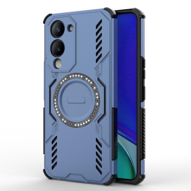 Butterfly Armor MagSafe Magnetic Ring Shockproof Phone Case, For vivo T5 Lite 5G Global, For vivo S2 5G Global, For vivo X300 FE 5G Russia/S50 Pro mini, For vivo T5 Pro 5G Global, For vivo V70 FE 5G Global, For vivo iQOO Z11X 5G India                  ...