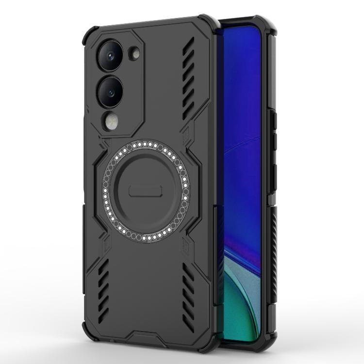 Butterfly Armor MagSafe Magnetic Ring Shockproof Phone Case, For vivo T5 Lite 5G Global, For vivo S2 5G Global, For vivo X300 FE 5G Russia/S50 Pro mini, For vivo T5 Pro 5G Global, For vivo V70 FE 5G Global, For vivo iQOO Z11X 5G India                  ...