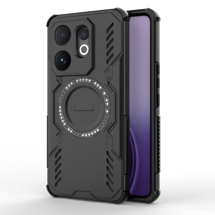 Butterfly Armor MagSafe Magnetic Ring Shockproof Phone Case, For vivo T5 Lite 5G Global, For vivo S2 5G Global, For vivo X300 FE 5G Russia/S50 Pro mini, For vivo T5 Pro 5G Global, For vivo V70 FE 5G Global, For vivo iQOO Z11X 5G India                  ...