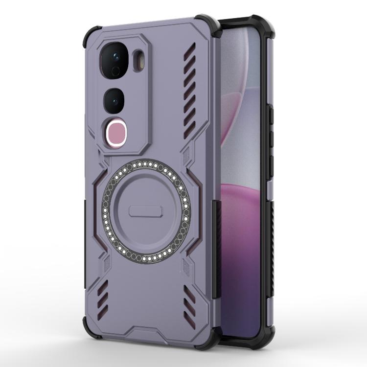 Butterfly Armor MagSafe Magnetic Ring Shockproof Phone Case, For vivo T5 Lite 5G Global, For vivo S2 5G Global, For vivo X300 FE 5G Russia/S50 Pro mini, For vivo T5 Pro 5G Global, For vivo V70 FE 5G Global, For vivo iQOO Z11X 5G India                  ...