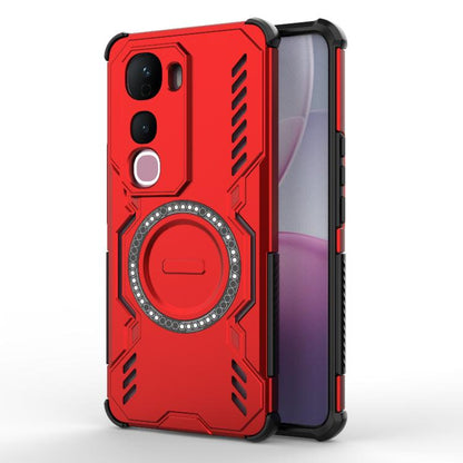 Butterfly Armor MagSafe Magnetic Ring Shockproof Phone Case, For vivo T5 Lite 5G Global, For vivo S2 5G Global, For vivo X300 FE 5G Russia/S50 Pro mini, For vivo T5 Pro 5G Global, For vivo V70 FE 5G Global, For vivo iQOO Z11X 5G India                  ...