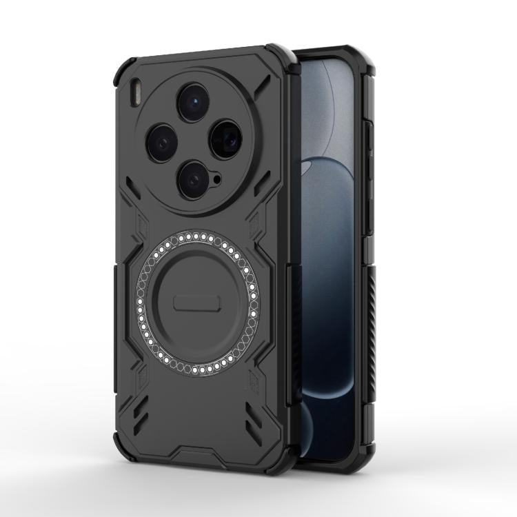 Butterfly Armor MagSafe Magnetic Ring Shockproof Phone Case, For vivo T5 Lite 5G Global, For vivo S2 5G Global, For vivo X300 FE 5G Russia/S50 Pro mini, For vivo T5 Pro 5G Global, For vivo V70 FE 5G Global, For vivo iQOO Z11X 5G India                  ...