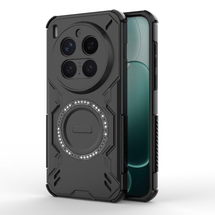Butterfly Armor MagSafe Magnetic Ring Shockproof Phone Case, For vivo T5 Lite 5G Global, For vivo S2 5G Global, For vivo X300 FE 5G Russia/S50 Pro mini, For vivo T5 Pro 5G Global, For vivo V70 FE 5G Global, For vivo iQOO Z11X 5G India                  ...