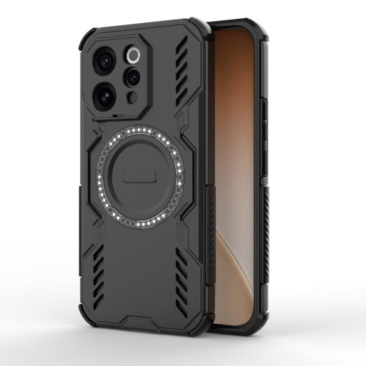 Butterfly Armor MagSafe Magnetic Ring Shockproof Phone Case, For vivo T5 Lite 5G Global, For vivo S2 5G Global, For vivo X300 FE 5G Russia/S50 Pro mini, For vivo T5 Pro 5G Global, For vivo V70 FE 5G Global, For vivo iQOO Z11X 5G India                  ...