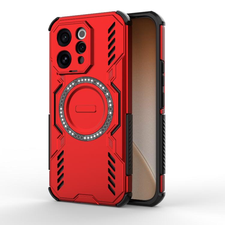 Butterfly Armor MagSafe Magnetic Ring Shockproof Phone Case, For vivo T5 Lite 5G Global, For vivo S2 5G Global, For vivo X300 FE 5G Russia/S50 Pro mini, For vivo T5 Pro 5G Global, For vivo V70 FE 5G Global, For vivo iQOO Z11X 5G India                  ...