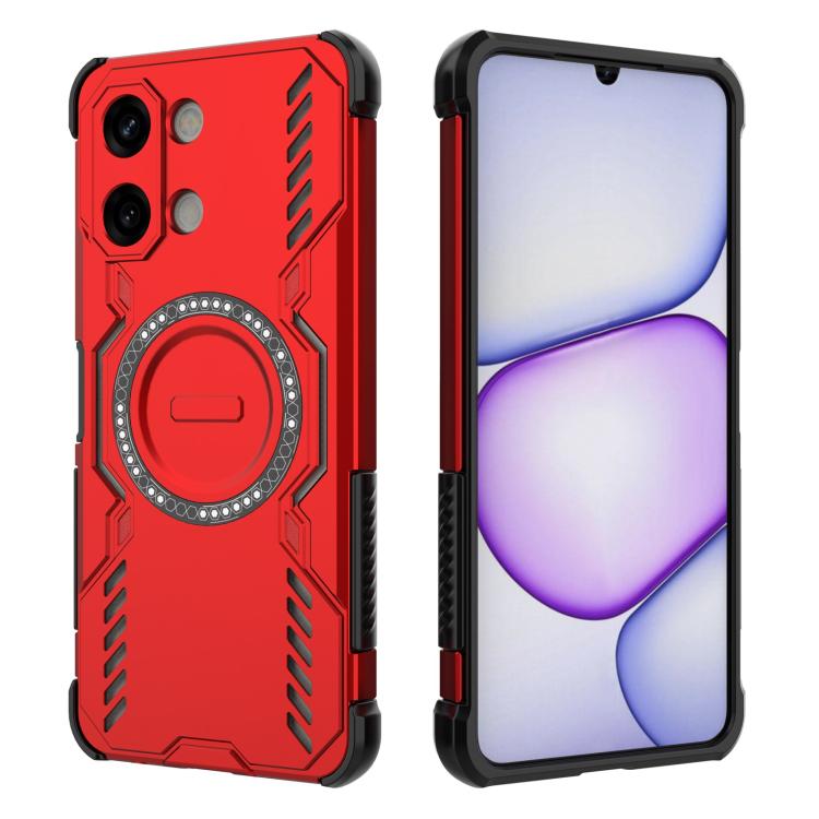 Butterfly Armor MagSafe Magnetic Ring Shockproof Phone Case, For vivo T5 Lite 5G Global, For vivo S2 5G Global, For vivo X300 FE 5G Russia/S50 Pro mini, For vivo T5 Pro 5G Global, For vivo V70 FE 5G Global, For vivo iQOO Z11X 5G India                  ...