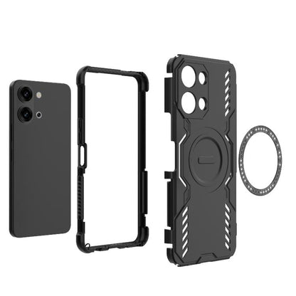 Butterfly Armor MagSafe Magnetic Ring Shockproof Phone Case, For vivo T5 Lite 5G Global, For vivo S2 5G Global, For vivo X300 FE 5G Russia/S50 Pro mini, For vivo T5 Pro 5G Global, For vivo V70 FE 5G Global, For vivo iQOO Z11X 5G India                  ...
