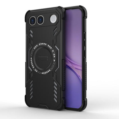 Butterfly Armor MagSafe Magnetic Ring Shockproof Phone Case, For vivo T5 Lite 5G Global, For vivo S2 5G Global, For vivo X300 FE 5G Russia/S50 Pro mini, For vivo T5 Pro 5G Global, For vivo V70 FE 5G Global, For vivo iQOO Z11X 5G India                  ...