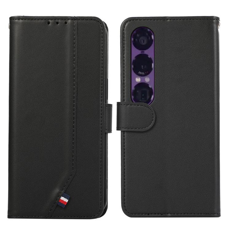 ABEEL Delicate Texture Splicing RFID Leather Phone Case, For Sony Xperia 10 VIII, For Sony Xperia 1 VIII, For Sony Xperia 10 VII, For Sony Xperia 1 VII