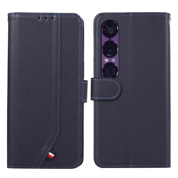 ABEEL Delicate Texture Splicing RFID Leather Phone Case, For Sony Xperia 10 VIII, For Sony Xperia 1 VIII, For Sony Xperia 10 VII, For Sony Xperia 1 VII