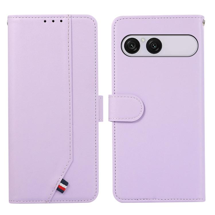 ABEEL Delicate Texture Splicing RFID Leather Phone Case, For Sony Xperia 10 VIII, For Sony Xperia 1 VIII, For Sony Xperia 10 VII, For Sony Xperia 1 VII