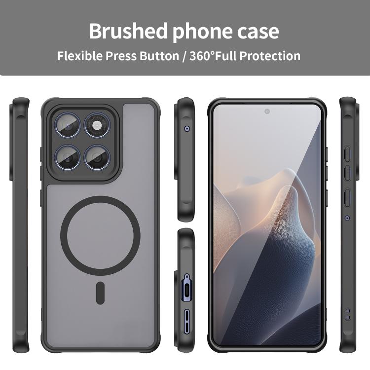 Fan Dun Series TPU Hybrid PC Frosted Magsafe Phone Case, For Motorola Edge 60, For Motorola Edge 60 Fusion, For Motorola Moto G Stylus 5G 2025