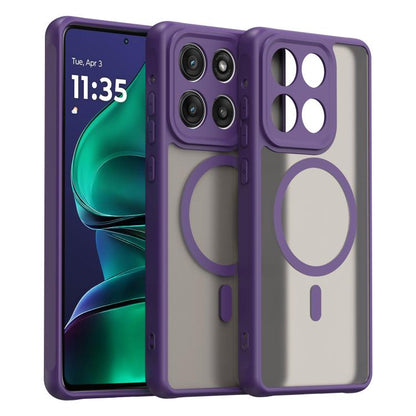 Fan Dun Series TPU Hybrid PC Frosted Magsafe Phone Case, For Motorola Edge 60, For Motorola Edge 60 Fusion, For Motorola Moto G Stylus 5G 2025