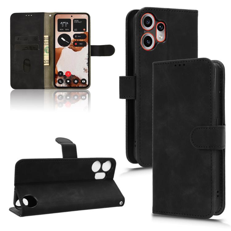 Skin Feel Magnetic Flip Leather Phone Case, For Nothing Phone 4b 5G, For Nothing Phone 4a Pro, For Nothing Phone 4a, For Nothing Phone 3, For Nothing CMF Phone 2 Pro, For Nothing Phone 3a