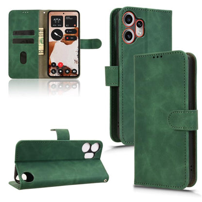 Skin Feel Magnetic Flip Leather Phone Case, For Nothing Phone 4b 5G, For Nothing Phone 4a Pro, For Nothing Phone 4a, For Nothing Phone 3, For Nothing CMF Phone 2 Pro, For Nothing Phone 3a