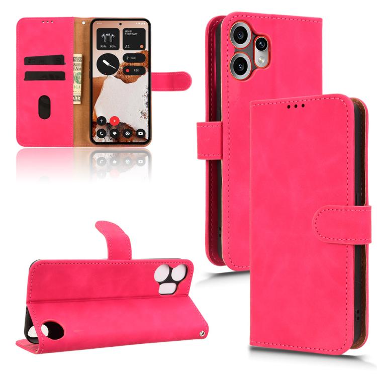 Skin Feel Magnetic Flip Leather Phone Case, For Nothing Phone 4b 5G, For Nothing Phone 4a Pro, For Nothing Phone 4a, For Nothing Phone 3, For Nothing CMF Phone 2 Pro, For Nothing Phone 3a