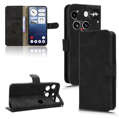 Skin Feel Magnetic Flip Leather Phone Case, For Nothing Phone 4b 5G, For Nothing Phone 4a Pro, For Nothing Phone 4a, For Nothing Phone 3, For Nothing CMF Phone 2 Pro, For Nothing Phone 3a