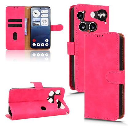 Skin Feel Magnetic Flip Leather Phone Case, For Nothing Phone 4b 5G, For Nothing Phone 4a Pro, For Nothing Phone 4a, For Nothing Phone 3, For Nothing CMF Phone 2 Pro, For Nothing Phone 3a