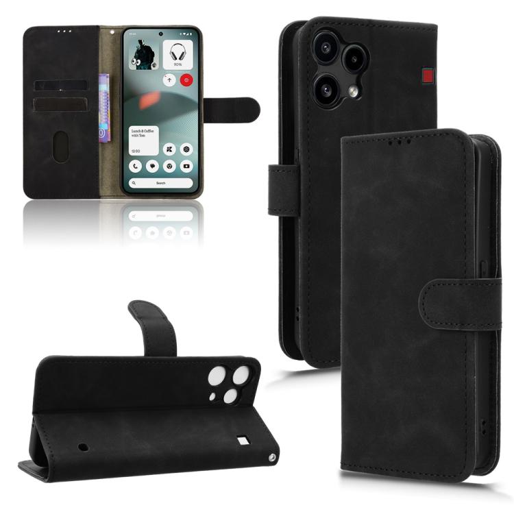 Skin Feel Magnetic Flip Leather Phone Case, For Nothing Phone 4b 5G, For Nothing Phone 4a Pro, For Nothing Phone 4a, For Nothing Phone 3, For Nothing CMF Phone 2 Pro, For Nothing Phone 3a