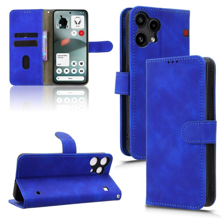 Skin Feel Magnetic Flip Leather Phone Case, For Nothing Phone 4b 5G, For Nothing Phone 4a Pro, For Nothing Phone 4a, For Nothing Phone 3, For Nothing CMF Phone 2 Pro, For Nothing Phone 3a