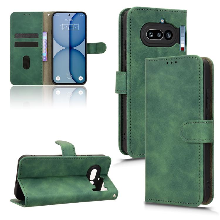 Skin Feel Magnetic Flip Leather Phone Case, For Nothing Phone 4b 5G, For Nothing Phone 4a Pro, For Nothing Phone 4a, For Nothing Phone 3, For Nothing CMF Phone 2 Pro, For Nothing Phone 3a