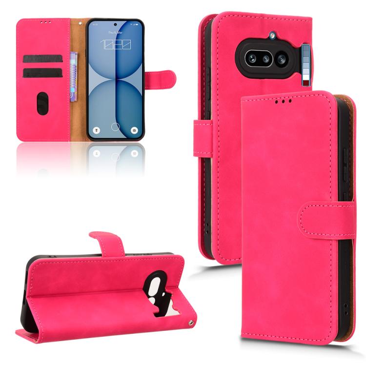 Skin Feel Magnetic Flip Leather Phone Case, For Nothing Phone 4b 5G, For Nothing Phone 4a Pro, For Nothing Phone 4a, For Nothing Phone 3, For Nothing CMF Phone 2 Pro, For Nothing Phone 3a