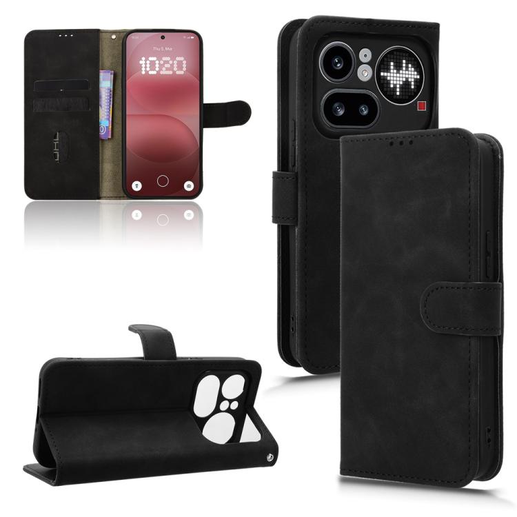 Skin Feel Magnetic Flip Leather Phone Case, For Nothing Phone 4b 5G, For Nothing Phone 4a Pro, For Nothing Phone 4a, For Nothing Phone 3, For Nothing CMF Phone 2 Pro, For Nothing Phone 3a