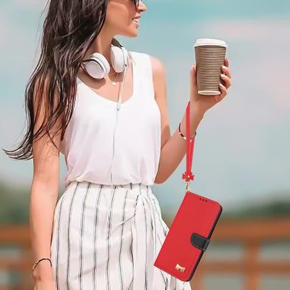 Metal Bow Leather Phone Case with Hand Strap, For Huawei nova 16 Pro / 16 Ultra, For Huawei Pura 90 Pro Max 5G, For Huawei Pura 90 Pro 5G, For Huawei Pura 90 5G, For Huawei nova 15 Ultra, For Huawei nova 15 Pro, For Huawei Mate 80 Pro Max              ...