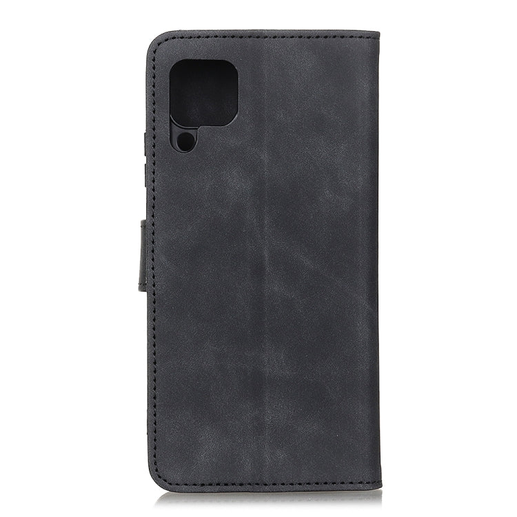Black phone wallet case back with cutout for camera and speaker