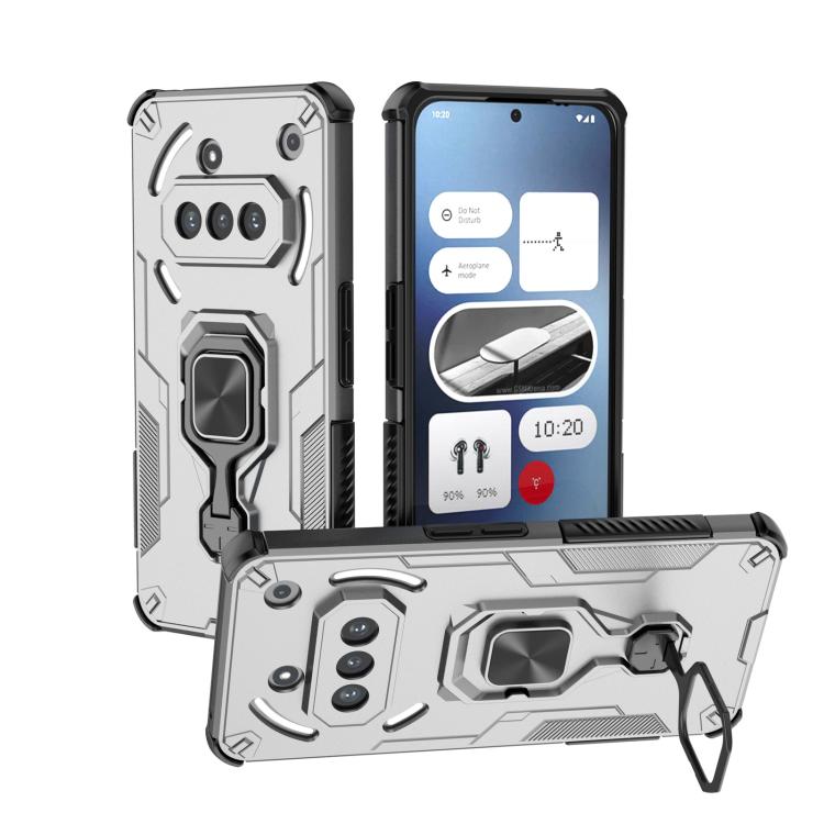 Metal Kickstand TPU Hybrid PC Phone Case, For Nothing Phone 4b, For Nothing Phone 3a Lite, For Nothing CMF Phone 2 Pro, For Nothing Phone 3a, For Nothing Phone 3a Pro