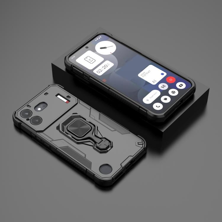 Metal Kickstand TPU Hybrid PC Phone Case, For Nothing Phone 4b, For Nothing Phone 3a Lite, For Nothing CMF Phone 2 Pro, For Nothing Phone 3a, For Nothing Phone 3a Pro
