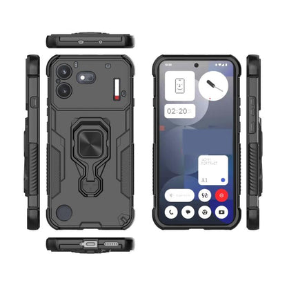 Metal Kickstand TPU Hybrid PC Phone Case, For Nothing Phone 4b, For Nothing Phone 3a Lite, For Nothing CMF Phone 2 Pro, For Nothing Phone 3a, For Nothing Phone 3a Pro