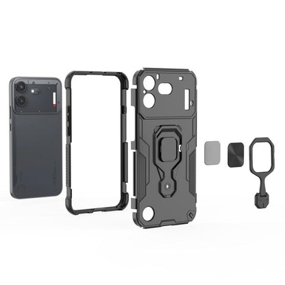 Metal Kickstand TPU Hybrid PC Phone Case, For Nothing Phone 4b, For Nothing Phone 3a Lite, For Nothing CMF Phone 2 Pro, For Nothing Phone 3a, For Nothing Phone 3a Pro