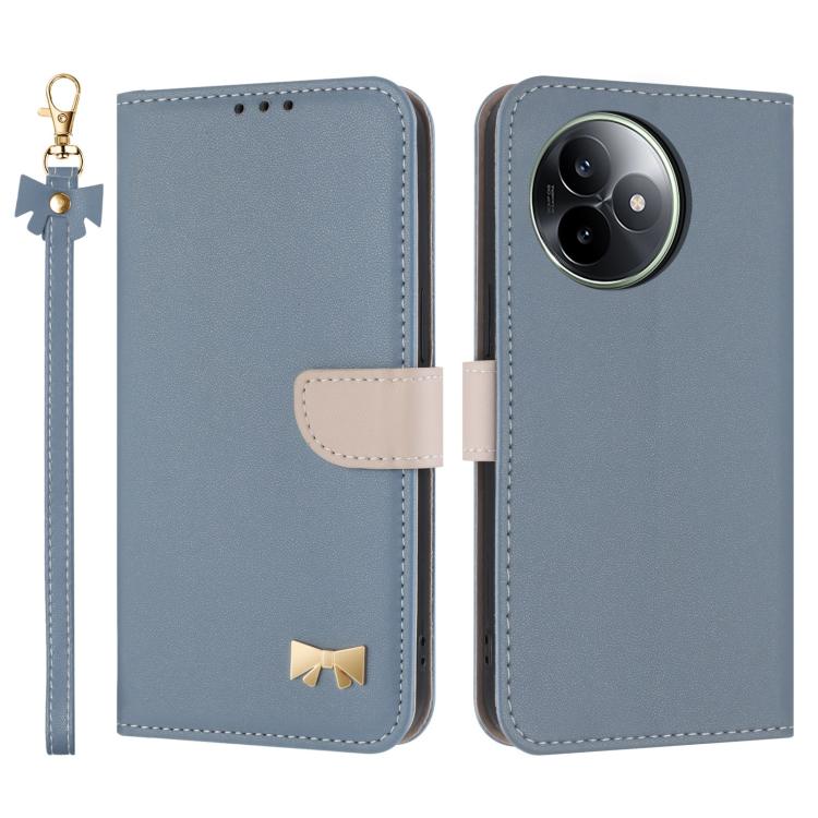 Metal Bow Leather Phone Case with Hand Strap, For Redmi Note 17 4G / 5G Global 169.7mm, For Redmi Note 17 Pro+ 5G Global 163.4mm, For Redmi 15a 5G Global, For Redmi Turbo 5 Max 5G / Poco X8 Pro Max 5G, For Redmi Turbo 5 5G / Poco X8 Pro 5G             ...