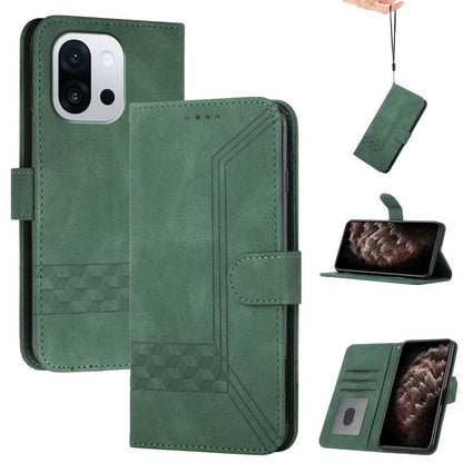 Cubic Skin Feel Flip Leather Phone Case, For OnePlus N6x 5G, For OnePlus N6 4G, For OnePlus Turbo 6 / 6V, For OnePlus Ace 6, For OnePlus 15, For OnePlus 13T, For OnePlus Ace 5 / 13R Global