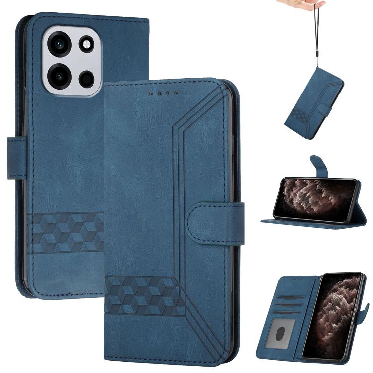 Cubic Skin Feel Flip Leather Phone Case, For OnePlus N6x 5G, For OnePlus N6 4G, For OnePlus Turbo 6 / 6V, For OnePlus Ace 6, For OnePlus 15, For OnePlus 13T, For OnePlus Ace 5 / 13R Global