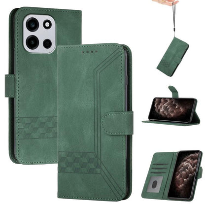 Cubic Skin Feel Flip Leather Phone Case, For OnePlus N6x 5G, For OnePlus N6 4G, For OnePlus Turbo 6 / 6V, For OnePlus Ace 6, For OnePlus 15, For OnePlus 13T, For OnePlus Ace 5 / 13R Global