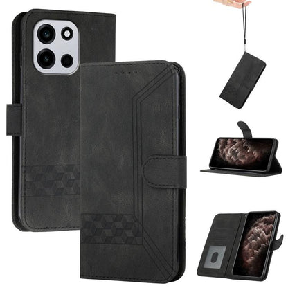 Cubic Skin Feel Flip Leather Phone Case, For OnePlus N6x 5G, For OnePlus N6 4G, For OnePlus Turbo 6 / 6V, For OnePlus Ace 6, For OnePlus 15, For OnePlus 13T, For OnePlus Ace 5 / 13R Global