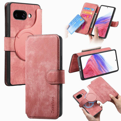 CaseNeo MagSafe RFID Anti-theft Retro Leather Phone Case, For Google Pixel 11 Pro XL, For Google Pixel 10a, For Google Pixel 10 Pro XL / 9 Pro XL, For Google Pixel 10 / 10 Pro / 9 / 9 Pro, For Google Pixel 9a
