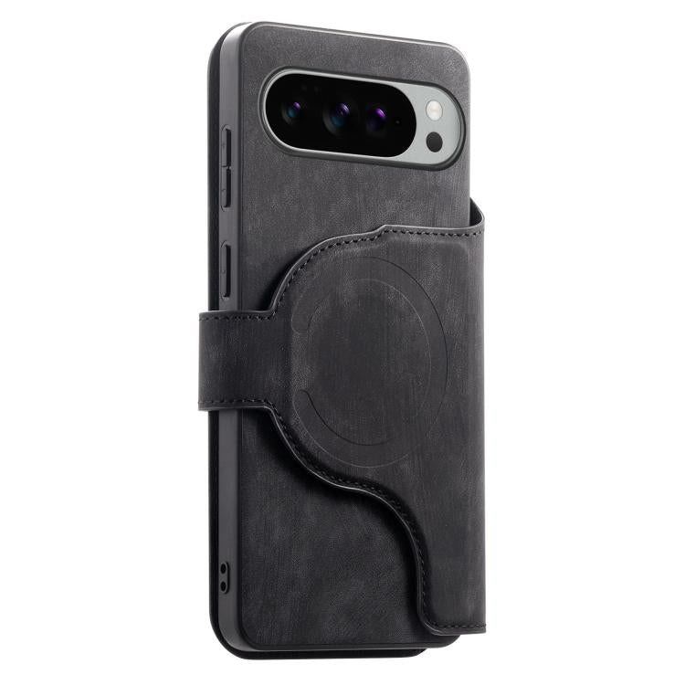 CaseNeo MagSafe RFID Anti-theft Retro Leather Phone Case, For Google Pixel 11 Pro XL, For Google Pixel 10a, For Google Pixel 10 Pro XL / 9 Pro XL, For Google Pixel 10 / 10 Pro / 9 / 9 Pro, For Google Pixel 9a