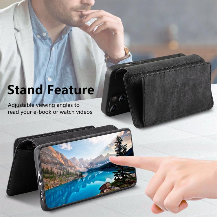 CaseNeo MagSafe RFID Anti-theft Zipper Wallet Retro Leather Phone Case, For Redmi Turbo 5 Max / Poco X8 Pro Max, For Redmi Turbo 5 5G / Poco X8 Pro 5G, For Redmi Note 15 Pro+ Global 163.3mm, For Redmi Note 15 4G / 5G Global 164mm                       ...