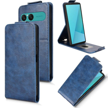 Magnetic Vertical Flip Leather Phone Case with Buckle, For Sony Xperia 10 VIII, For Sony Xperia 1 VIII, For Sony Xperia 10 VII, For Sony Xperia 1 VII