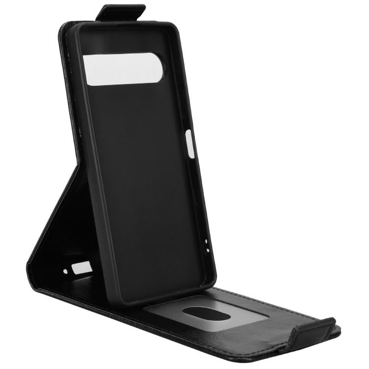 Magnetic Vertical Flip Leather Phone Case with Buckle, For Sony Xperia 10 VIII, For Sony Xperia 1 VIII, For Sony Xperia 10 VII, For Sony Xperia 1 VII