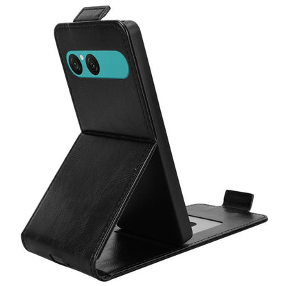 Magnetic Vertical Flip Leather Phone Case with Buckle, For Sony Xperia 10 VIII, For Sony Xperia 1 VIII, For Sony Xperia 10 VII, For Sony Xperia 1 VII